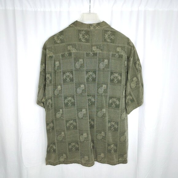 Jaimaca Jaxx Hawaiian Shirt XX Large Pineapple Green - Picture 5 of 6